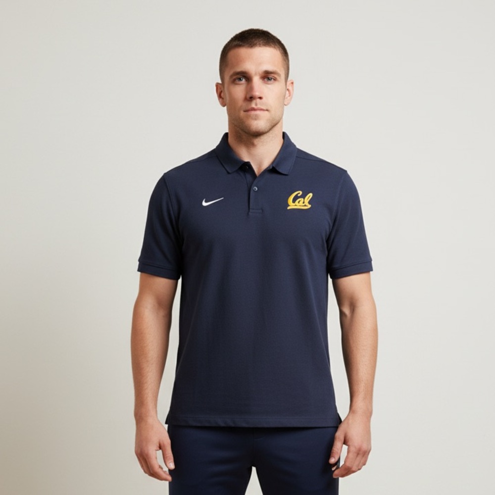 Nike Men's Dark Blue Cal Polo